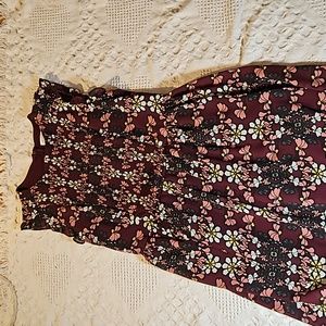 Floral dress size small